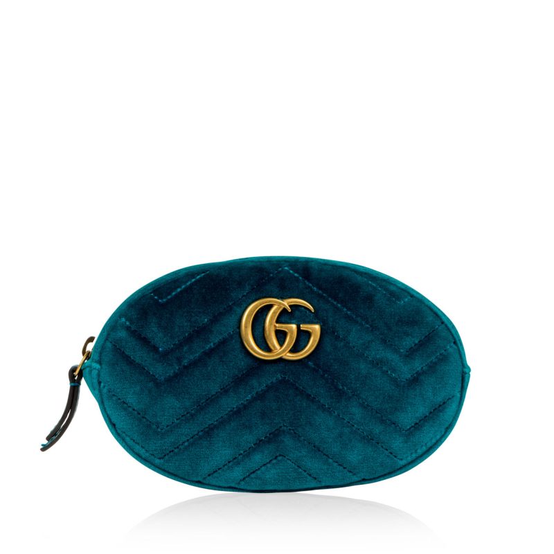 Gucci Marmont Velvet Belt Bag - Barde