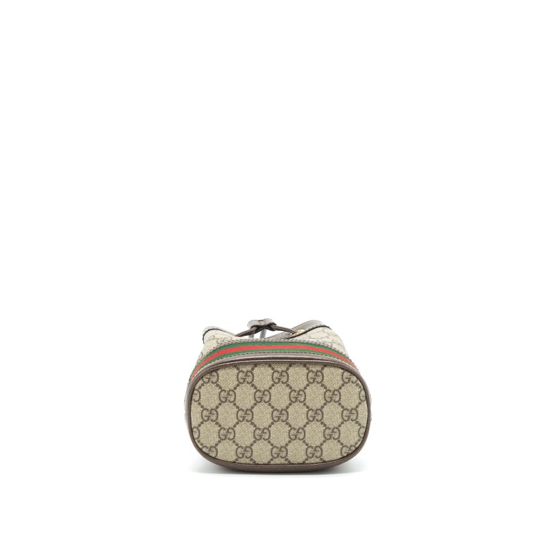 Gucci Ophidia Mini GG Bucket Bag GG Supreme Canvas GHW - Barde - Image 5
