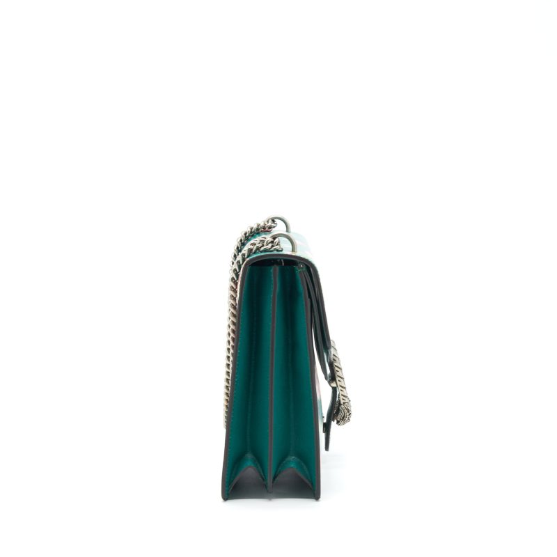 Gucci Dionysus Large Shoulder Bag Flower Green - Barde - Image 3