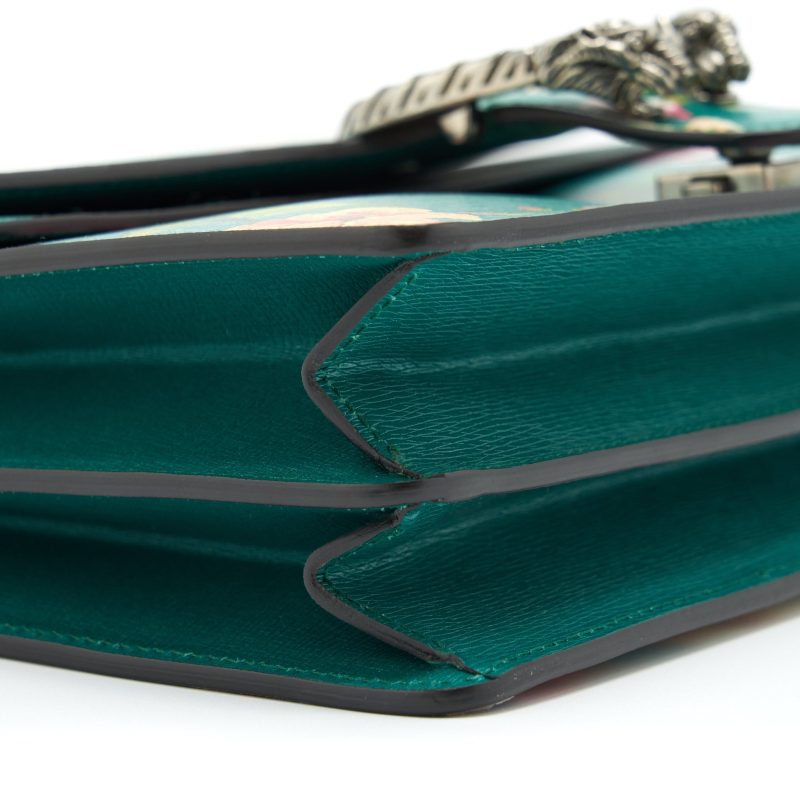 Gucci Dionysus Large Shoulder Bag Flower Green - Barde - Image 5
