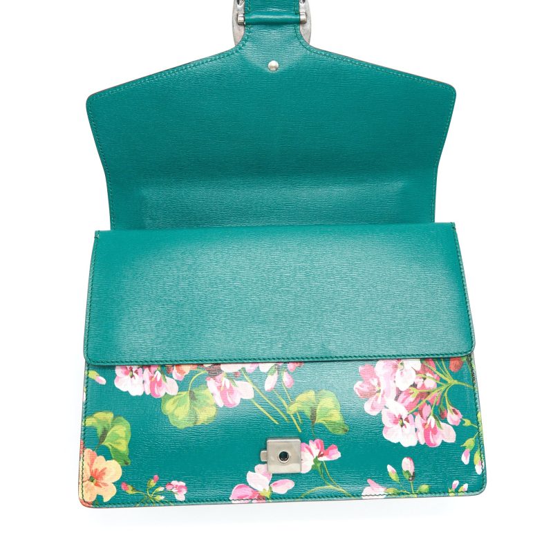 Gucci Dionysus Large Shoulder Bag Flower Green - Barde - Image 8
