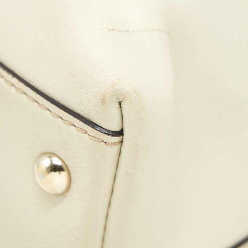 Gucci Vintage Shoulder Bag White/Extra Wallet - Barde - Image 9