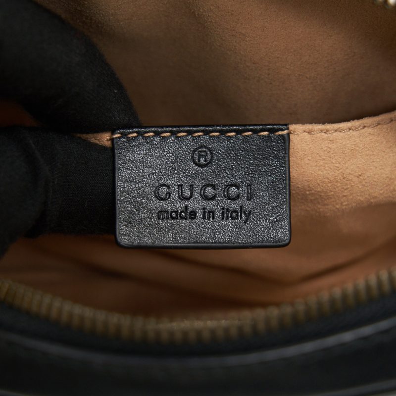 Gucci Marmont Belt Bag in Black - Barde - Image 10