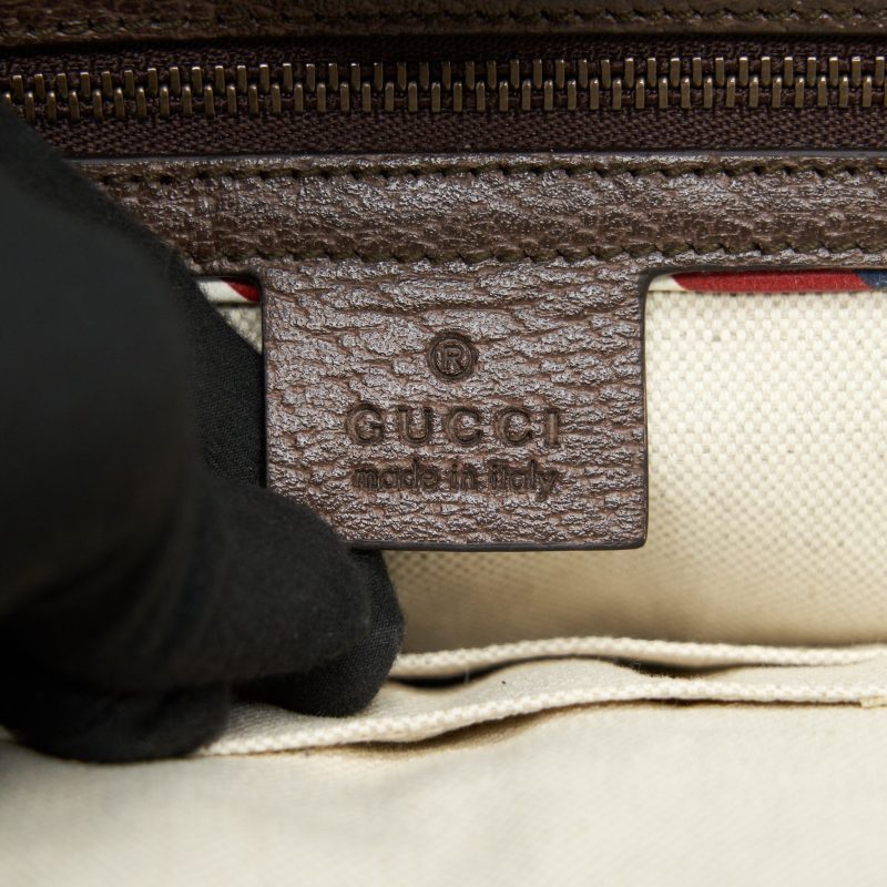 Gucci Supreme canvas tote Bag with sticker - Barde - Image 10