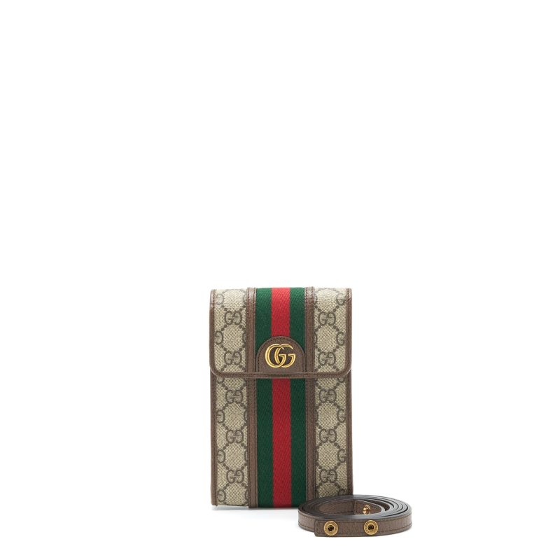 Gucci Ophidia Mini Bag GG Supreme Canvas GHW - Barde