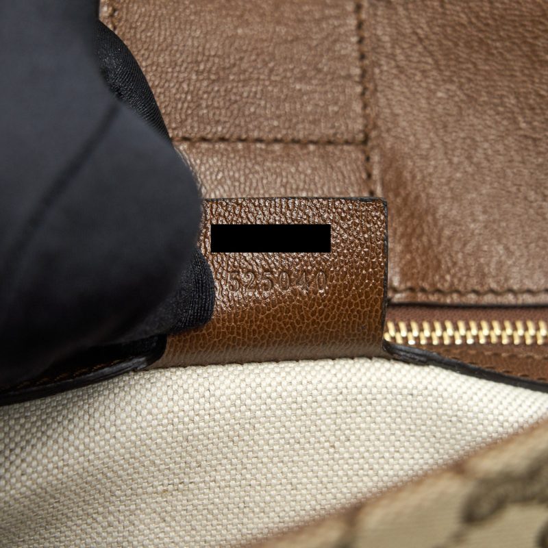 Gucci 1955 Horsebit Tote Bag Brown - Barde - Image 10
