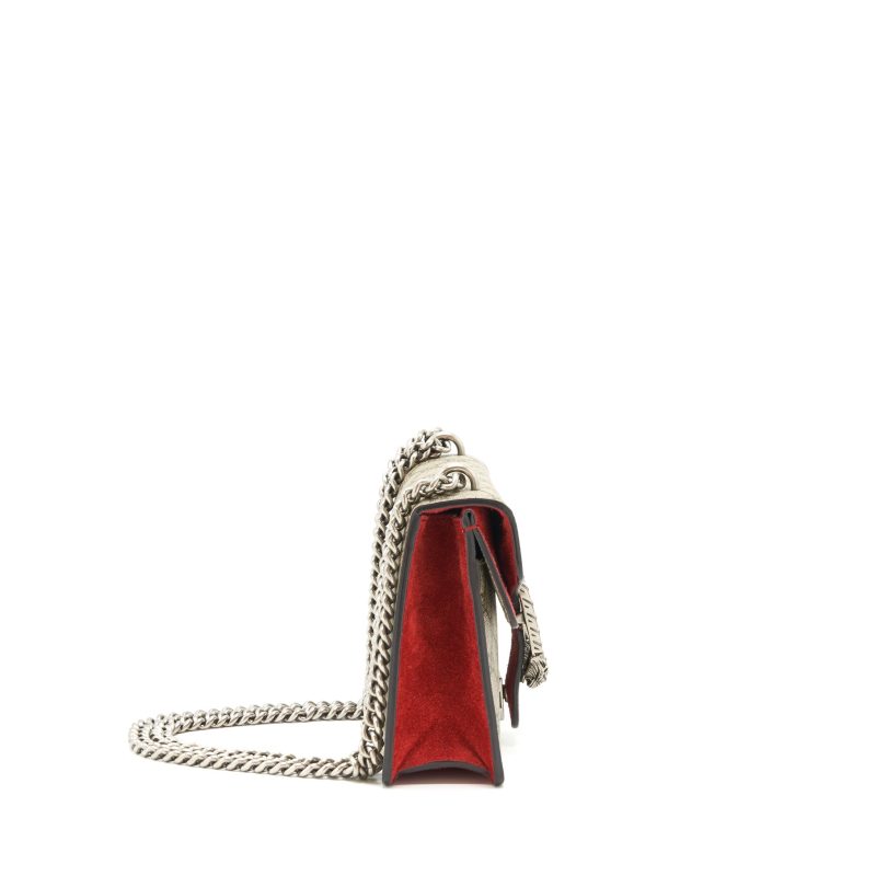 Gucci Dionysus GG supreme mini bag Red - Barde - Image 3