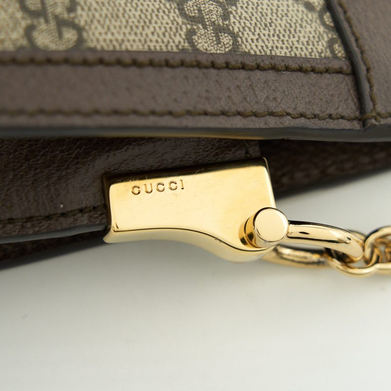 GUCCI OPHIDIA GG small shoulder bag - Barde - Image 9