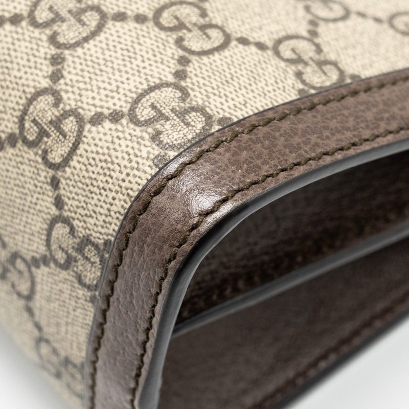 Gucci Ophidia Small Shoulder Bag GG Supreme Canvas/Leather GHW - Barde - Image 10