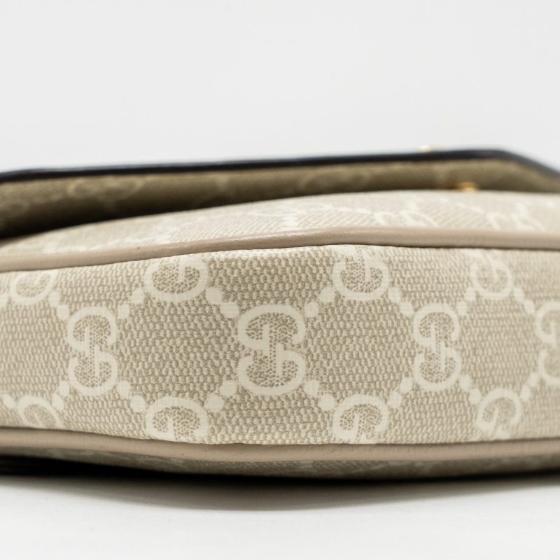 Gucci Ophidia Mini Bag GG Supreme Canvas Beige/Oatmeal GHW - Barde - Image 6