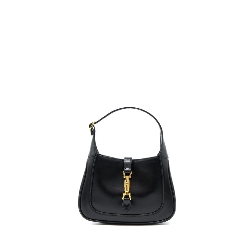 Gucci Jackie 1961 Mini Bag Calfskin Black GHW - Barde