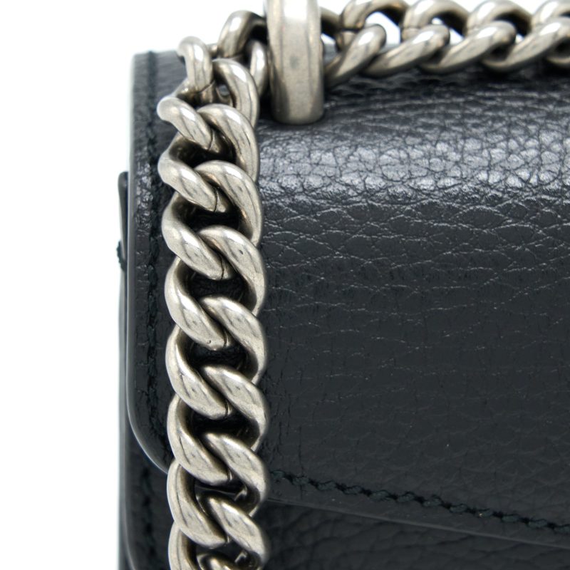 Gucci Small Dionysus Shoulder Bag Black SHW - Barde - Image 10