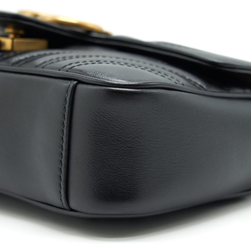 GUCCI GG MINI MARMONT BLACK - Barde - Image 6