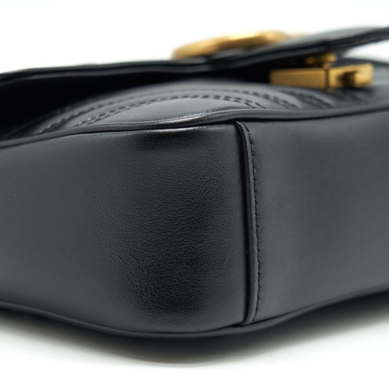 GUCCI GG MINI MARMONT BLACK - Barde - Image 7