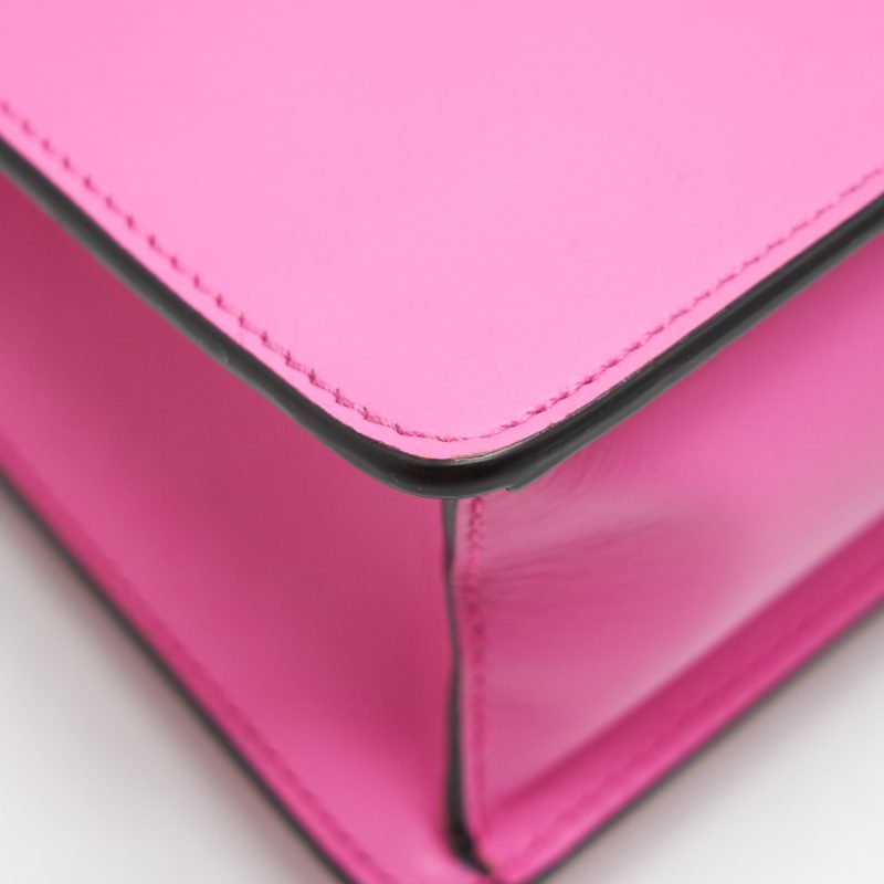 GUCCI SMALL SYLVIE LEATHER BAG PINK - Barde - Image 10