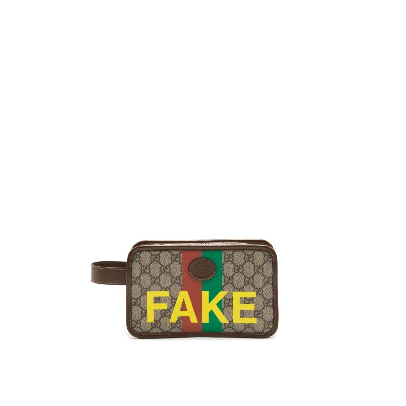 Gucci Not Fake Logo Pouch/ Clutch - Barde