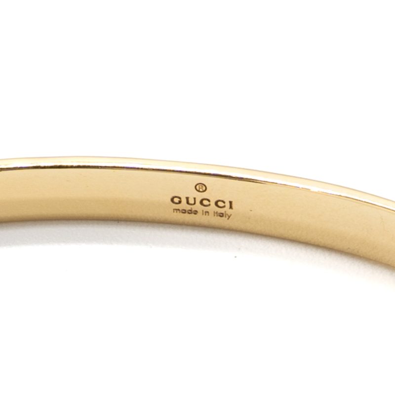 Gucci Size 17 Icon Bracelet 18K Yellow Gold - Barde - Image 5
