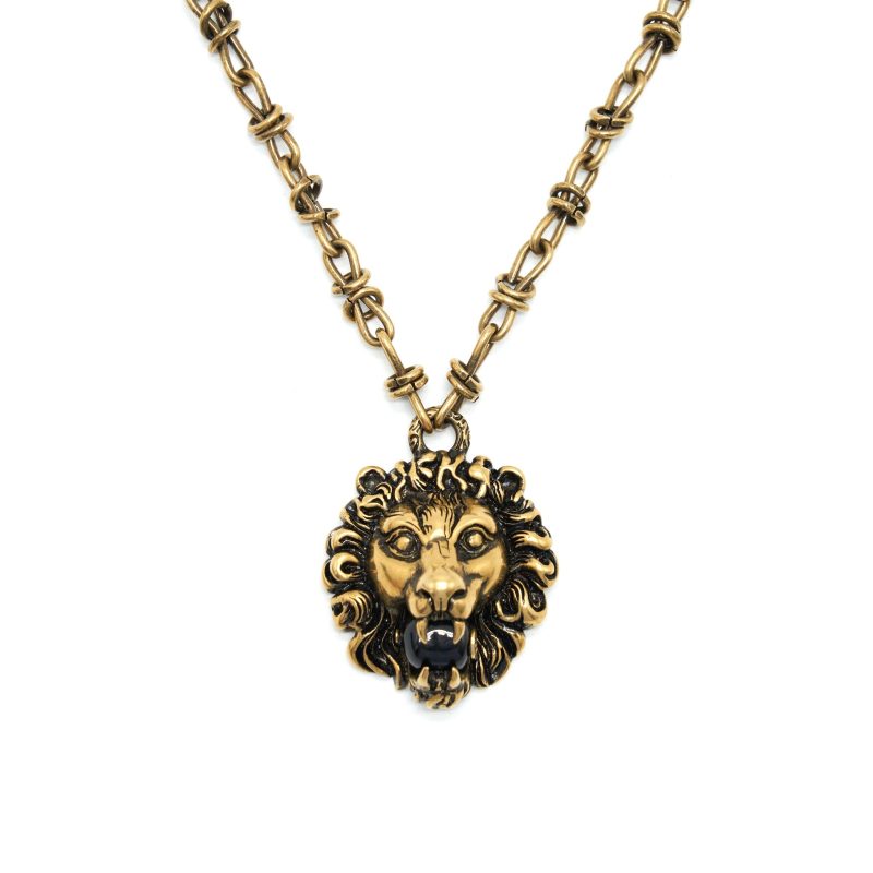 Gucci Lion Long Necklace (large Version) - Barde - Image 2