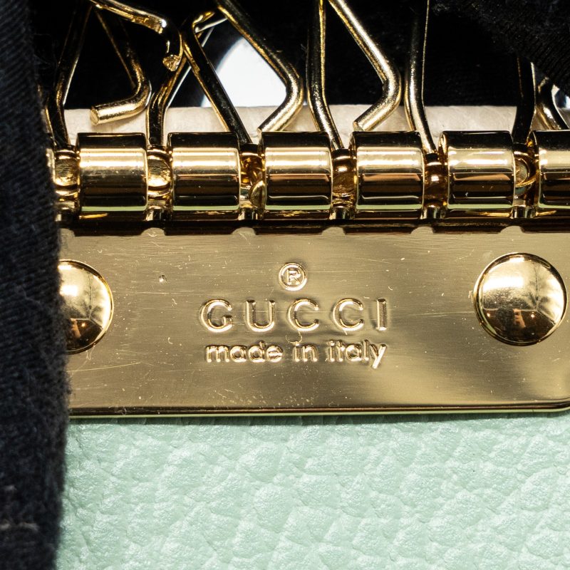 Gucci Ophidia Key Case Calfskin White GHW - Barde - Image 10