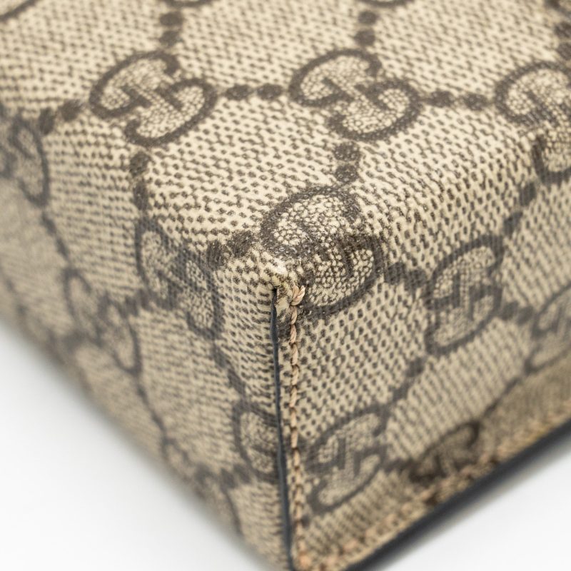 Gucci Mini Padlock Top Handle Shoulder Bag GG Supreme Canvas GHW - Barde - Image 8