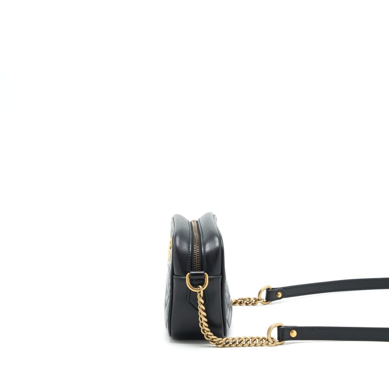 Gucci Marmont Camera Bag Black GHW - Barde - Image 4