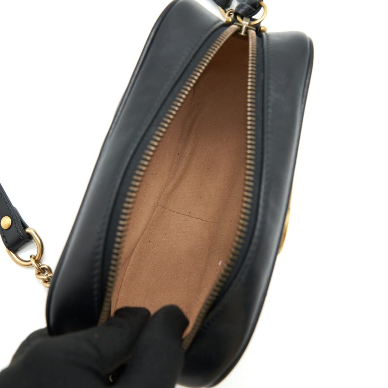 GUCCI MARMONT CAMERA BAG BLACK - Barde - Image 9