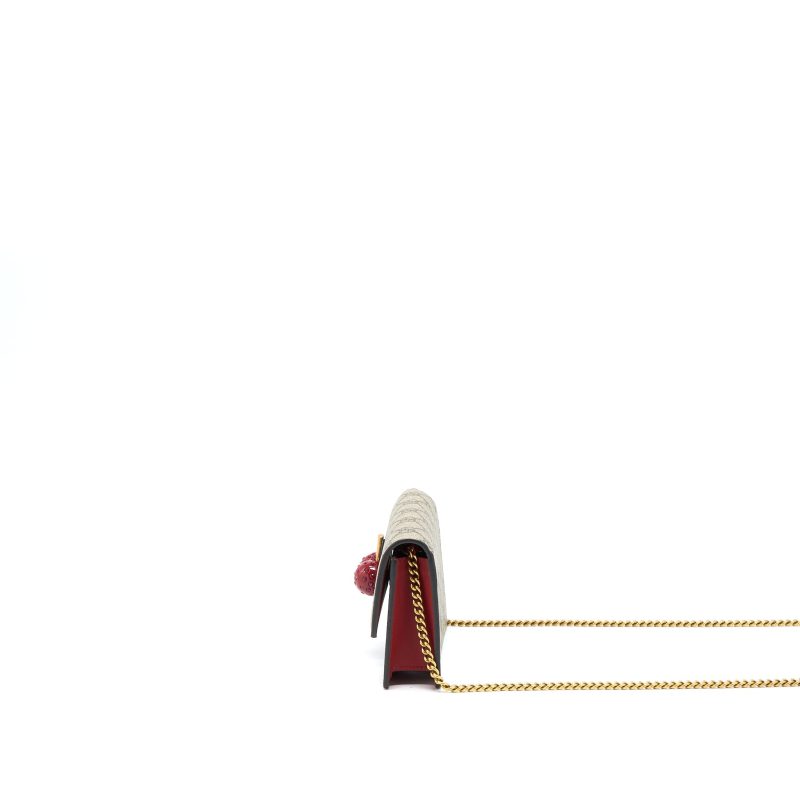 Gucci Supreme Mini Bag Cherries GG Supreme Canvas GHW - Barde - Image 4