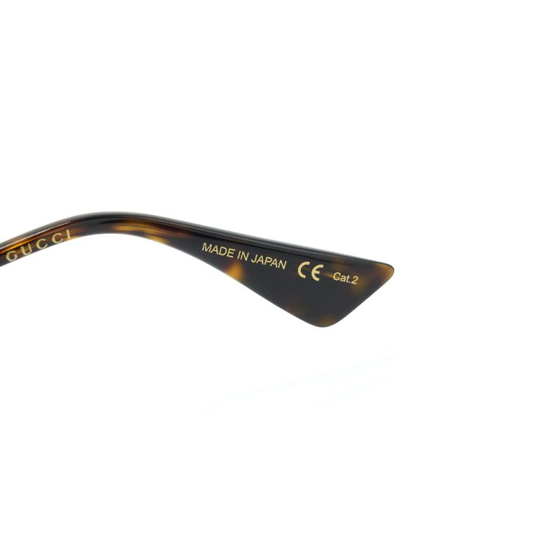 Gucci L’aveugle Par Amour Sunglasses White/Multicolour - Barde - Image 6