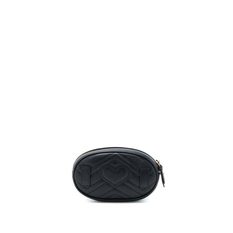 Gucci Marmont Round Belt Bag Black GHW - Barde - Image 2