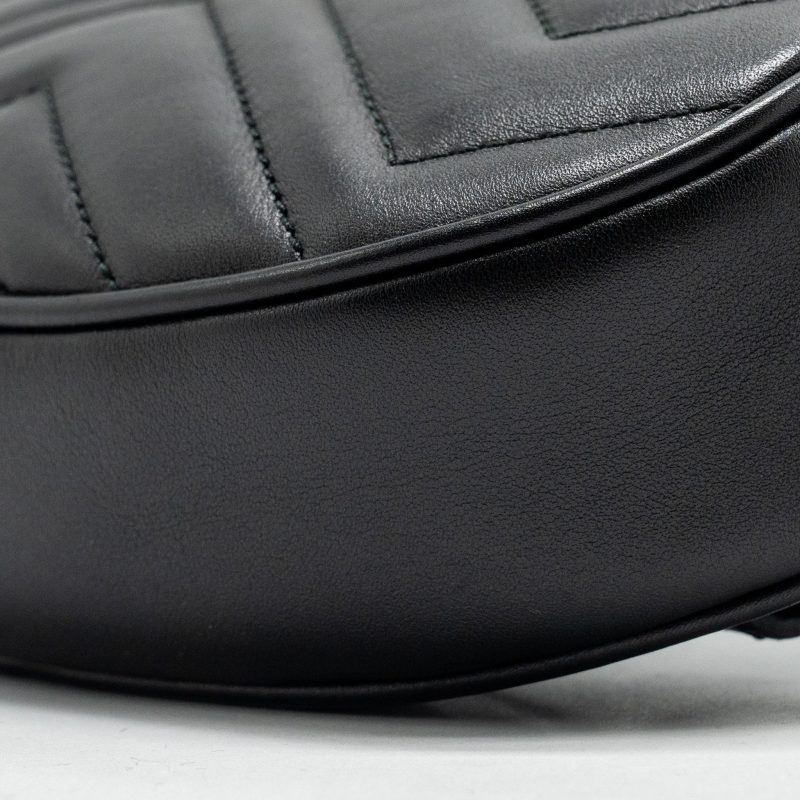 Gucci GG Marmont Belt Bag Calfskin Black GHW - Barde - Image 7