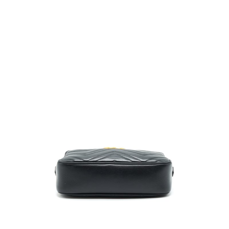 Gucci GG Marmont Matelasse Shoulder Bag Black GHW - Barde - Image 5