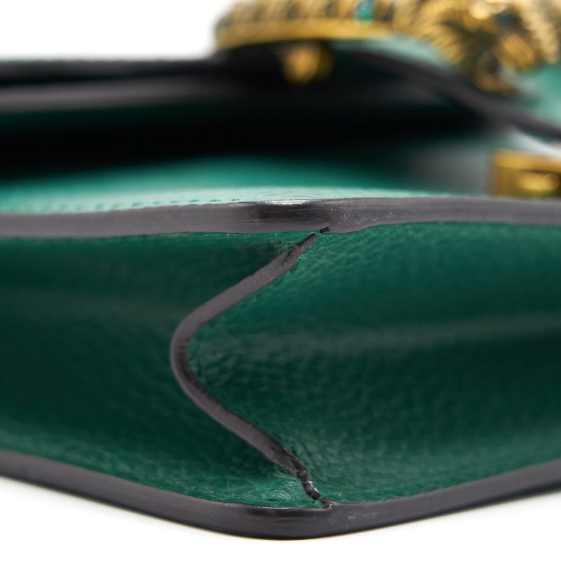 Gucci Dionysus Mini Leather Bag Green - Barde - Image 6