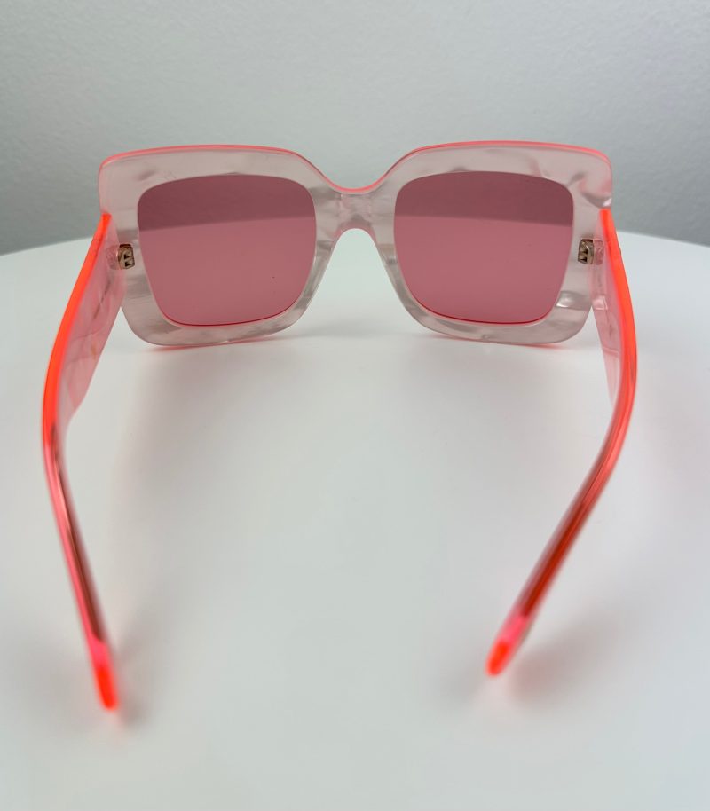 Gucci Square Pink Sunglasses - Barde - Image 6