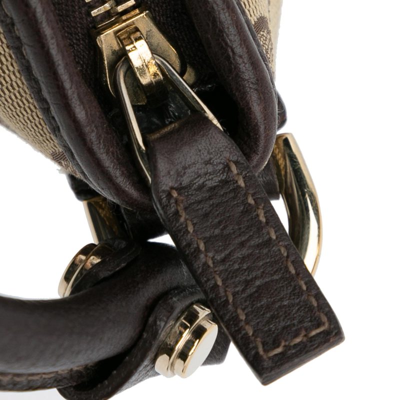 Gucci Abbey GG Canvas Baguette (SHG-1o7xzY) - Barde - Image 10