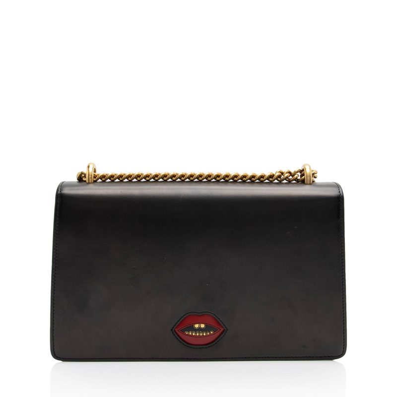 Gucci Calfskin Malaga Kid Heart GG Marmont Small Flap Bag (SHF-zpvPWY) - Barde - Image 3