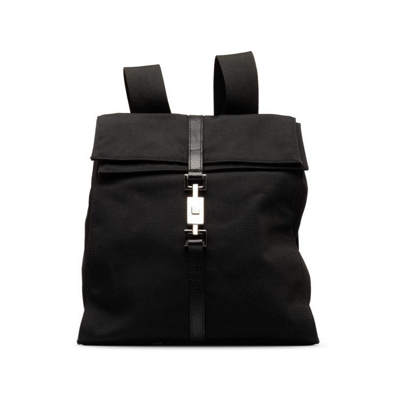 Gucci Canvas Jackie Backpack (SHG-zYAQ6k) - Barde