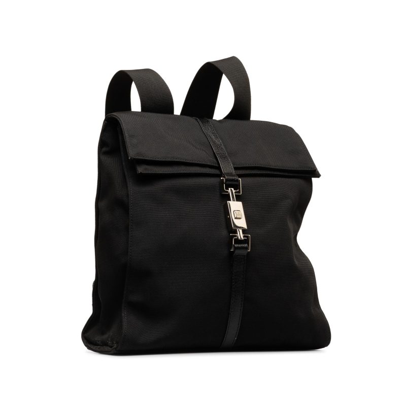 Gucci Canvas Jackie Backpack (SHG-zYAQ6k) - Barde - Image 2
