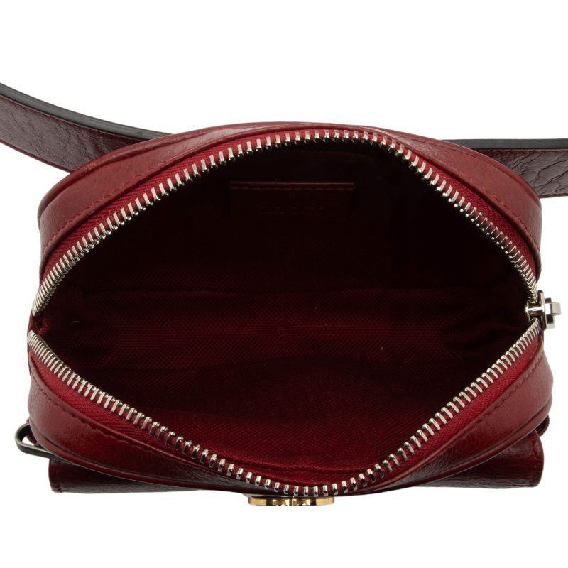 Gucci Cracked Calfskin Morpheus Belt Bag - 32 / 80 (SHF-3xcbi7) - Barde - Image 7