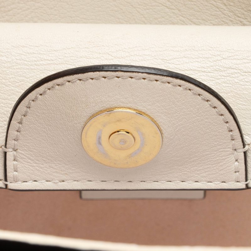 Gucci Cuir Leather Bamboo Diana Mini Tote (SHF-Mtoamr) - Barde - Image 10