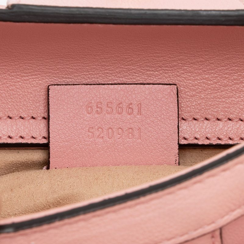 Gucci Cuir Leather Bamboo Diana Mini Tote (SHF-kfEnLc) - Barde - Image 6