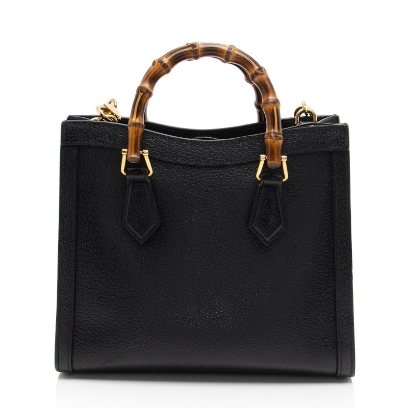 Gucci Cuir Leather Diana Small Tote (SHF-YDGRAK) - Barde - Image 3