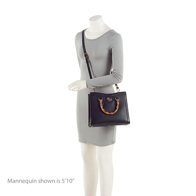 Gucci Cuir Leather Diana Small Tote (SHF-YDGRAK) - Barde - Image 5