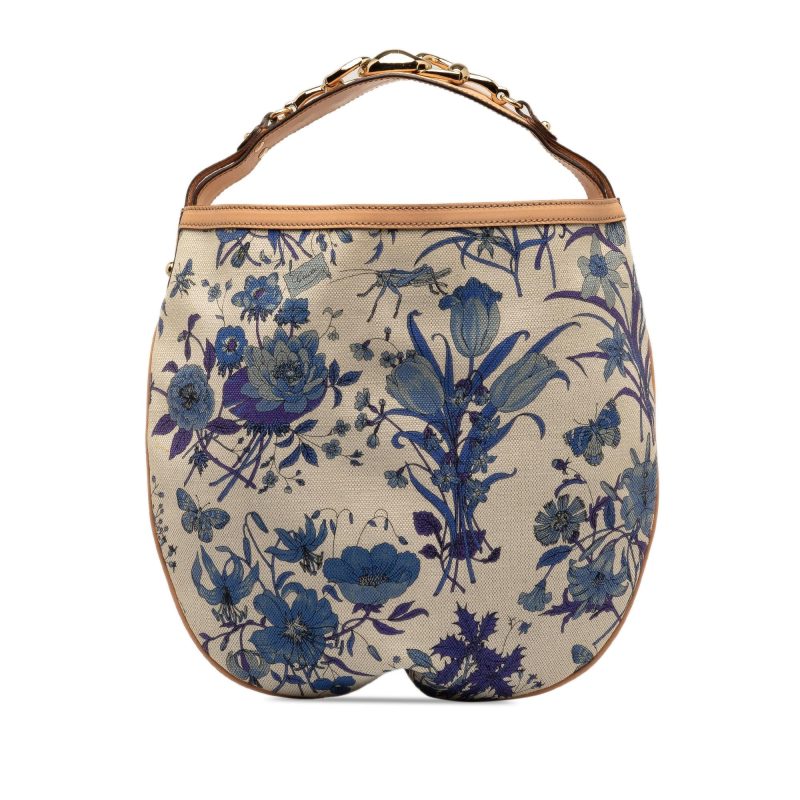 Gucci Flora Wave Hobo (SHG-7141GP) - Barde
