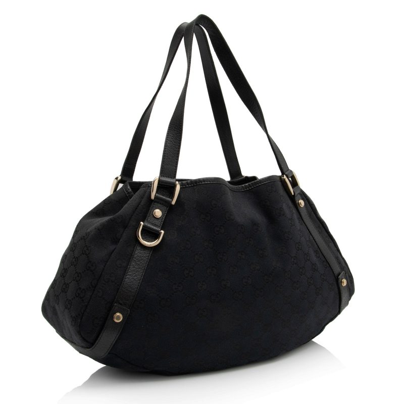 Gucci GG Canvas Abbey Medium Shoulder Bag (SHF-ZLaHNZ) - Barde - Image 2