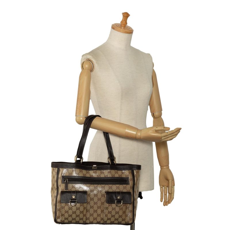 Gucci GG Canvas Abbey Pocket Tote (SHG-ZCIkk9) - Barde - Image 5