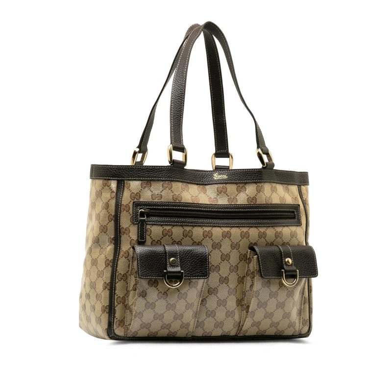 Gucci GG Canvas Abbey Pocket Tote (SHG-ZCIkk9) - Barde - Image 2