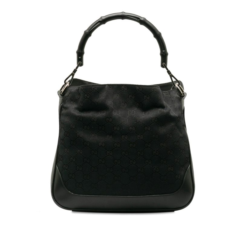 Gucci GG Canvas Bamboo Web Satchel (SHG-pA9yyO) - Barde - Image 3