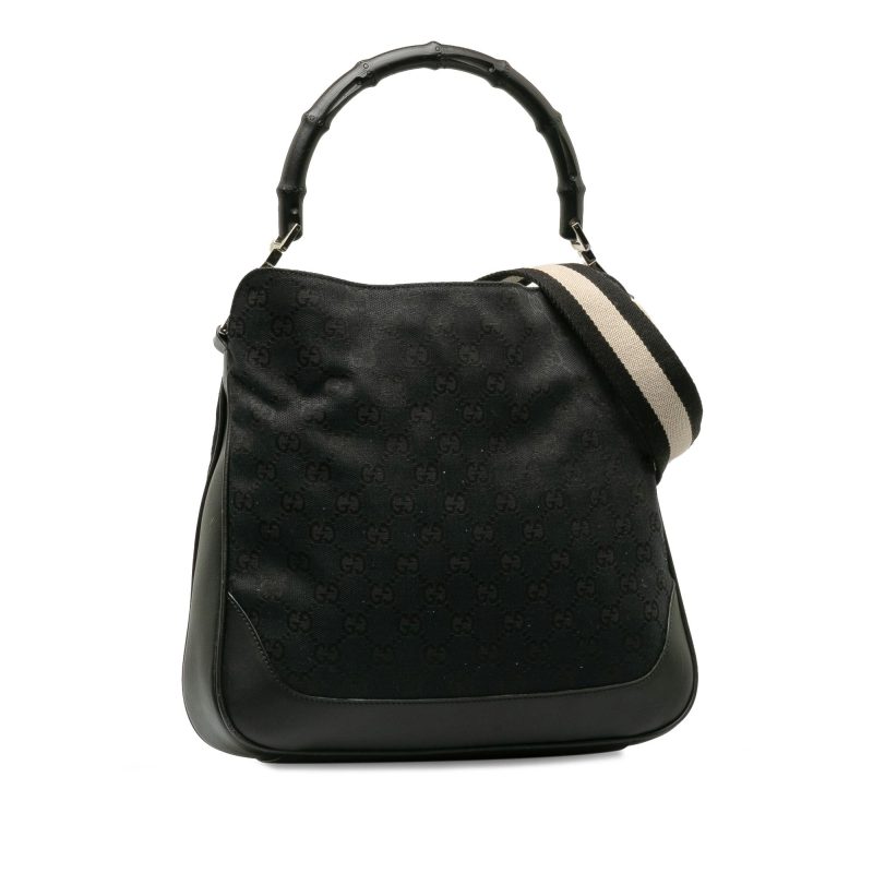 Gucci GG Canvas Bamboo Web Satchel (SHG-pA9yyO) - Barde - Image 2