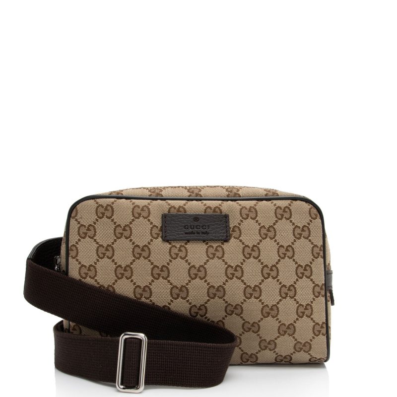 Gucci GG Canvas Belt Bag (SHF-ccGVDn) - Barde