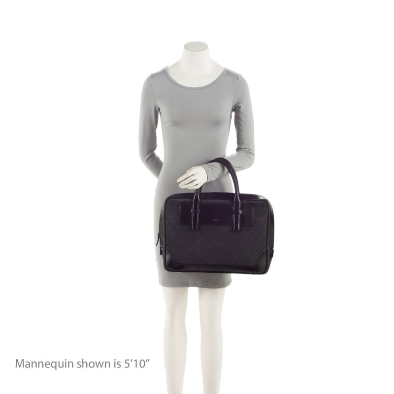 Gucci GG Canvas Briefcase (SHF-0vi1jG) - Barde - Image 5